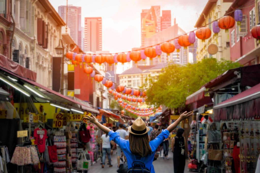 China Town in Singapur