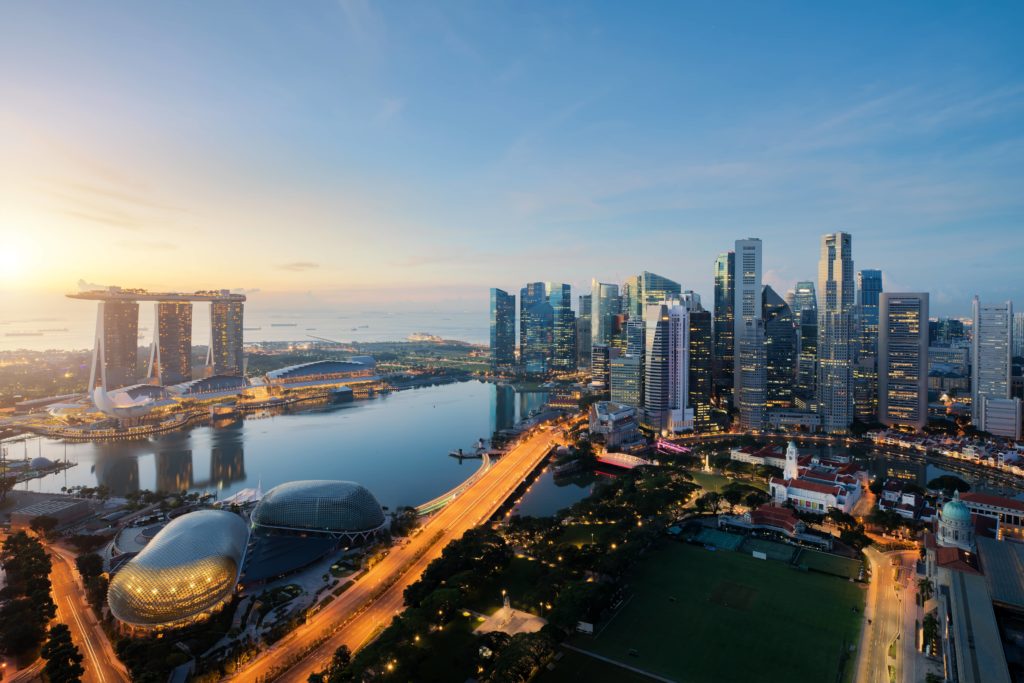 Singapur Skyline
